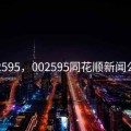 002595，002595同花顺新闻公告