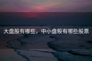 大盘股有哪些，中小盘股有哪些股票