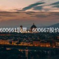 600661股票，600667股价