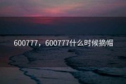 600777，600777什么时候摘帽