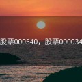 股票000540，股票000034
