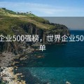 中国企业500强榜，世界企业500强名单