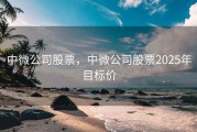 中微公司股票，中微公司股票2025年目标价