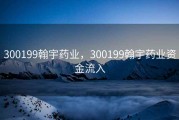 300199翰宇药业，300199翰宇药业资金流入
