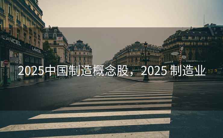 2025中国制造概念股,2025 制造业 2025中国制造概念股,2025 制造业